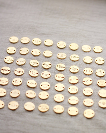 8mm Custom Circle Connector, SCN509