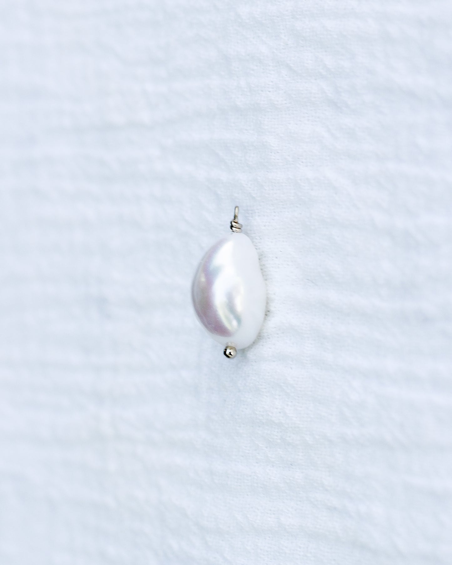 Freshwater Pearl Baroque Shape Charm, CH127