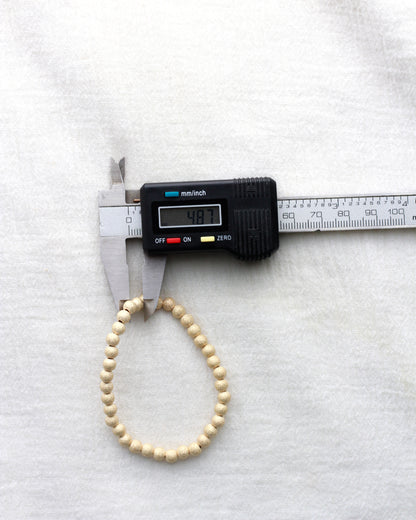 5mm Stardust Beaded Stretchy Bracelet, BR45
