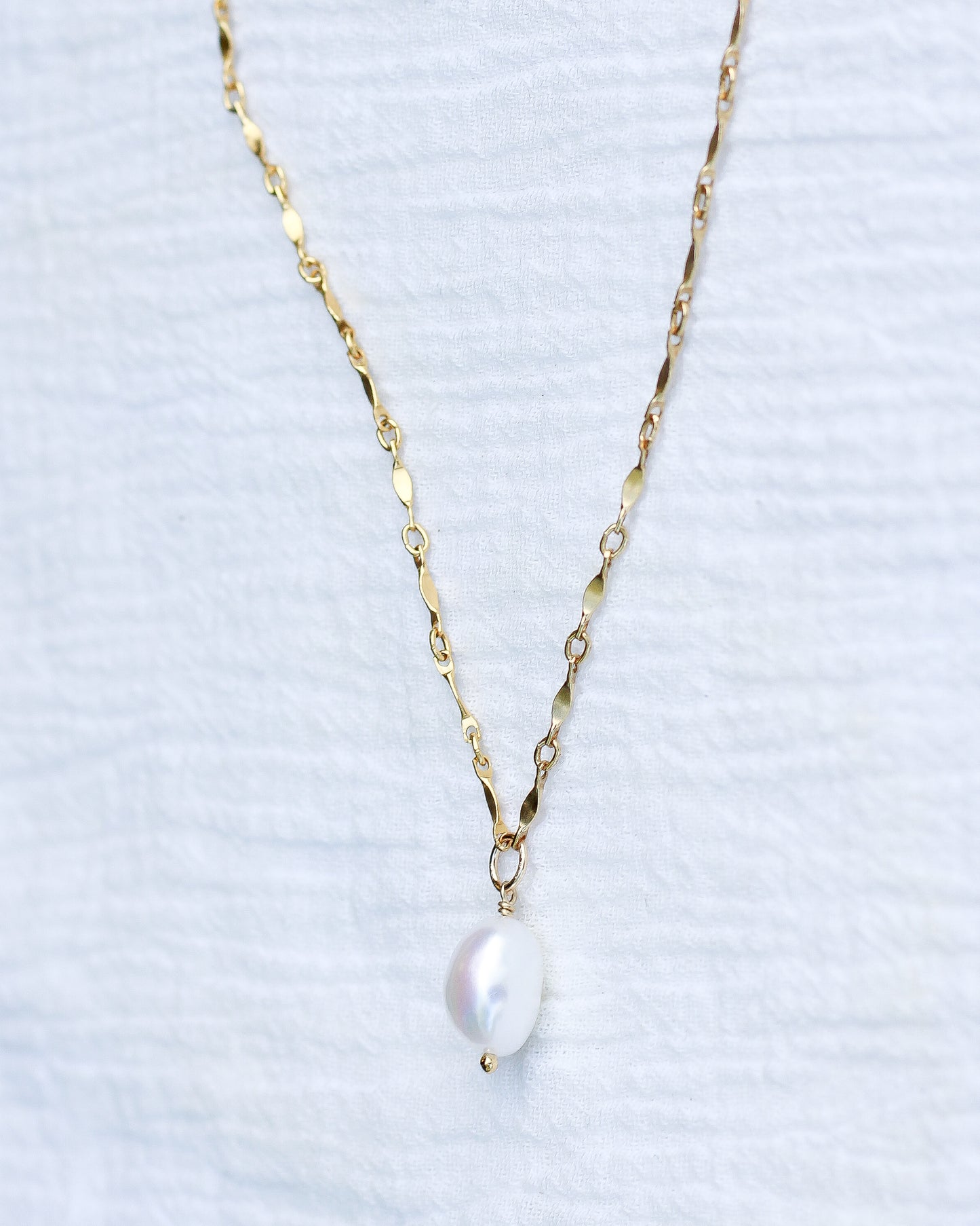 Freshwater Pearl Baroque Shape Charm, CH127