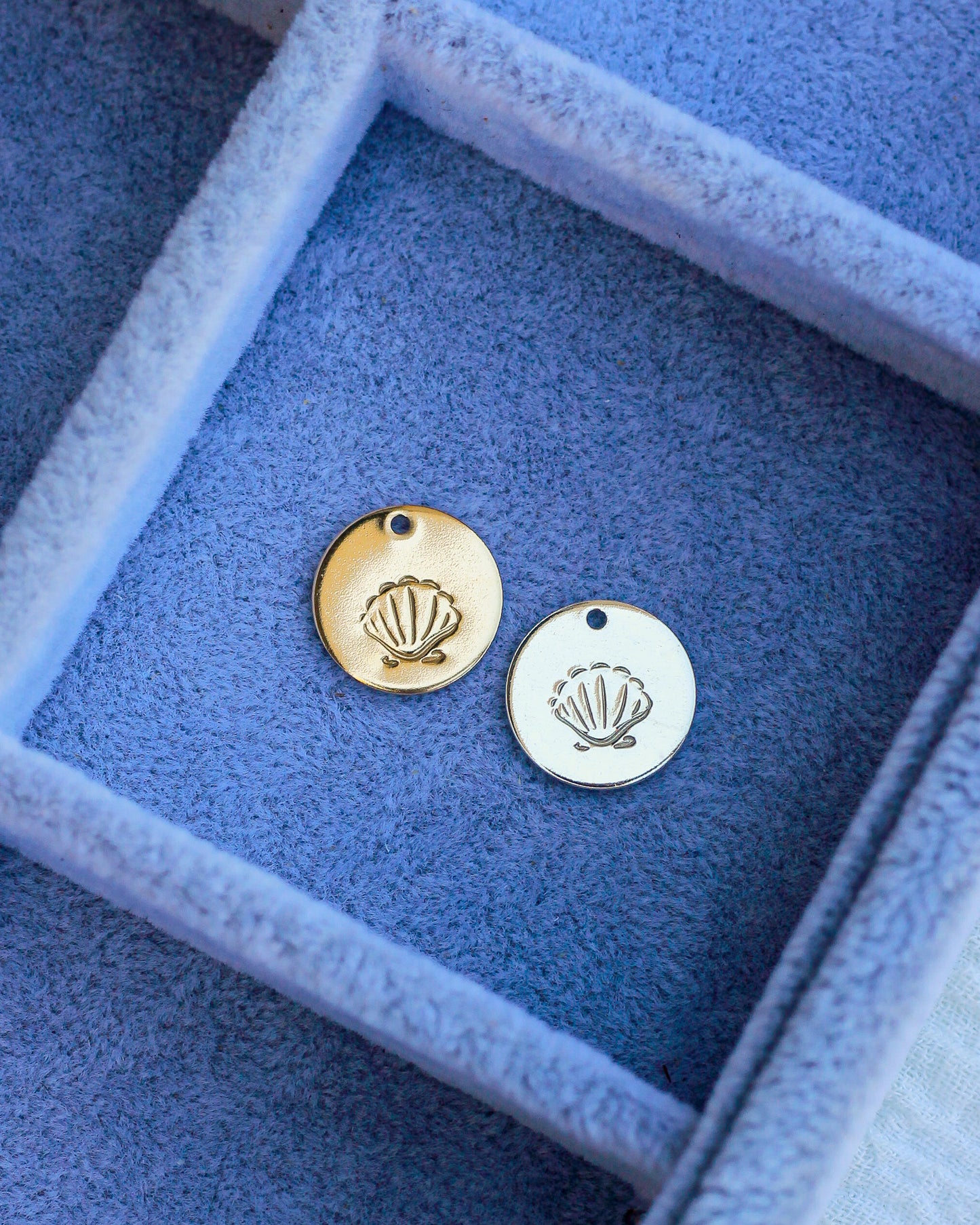 12.7mm Seashell Pendant, CH132