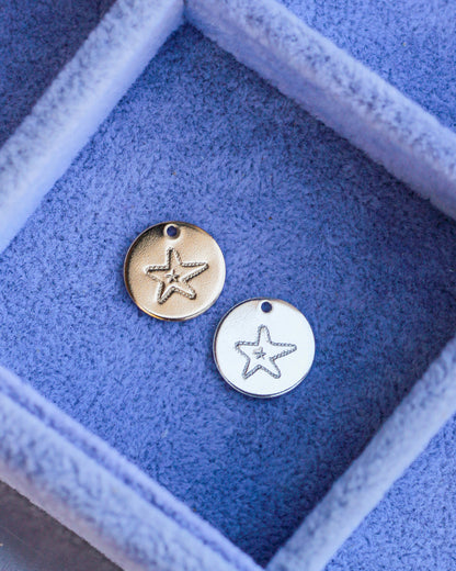 12.7mm Starfish Pendant, CH136