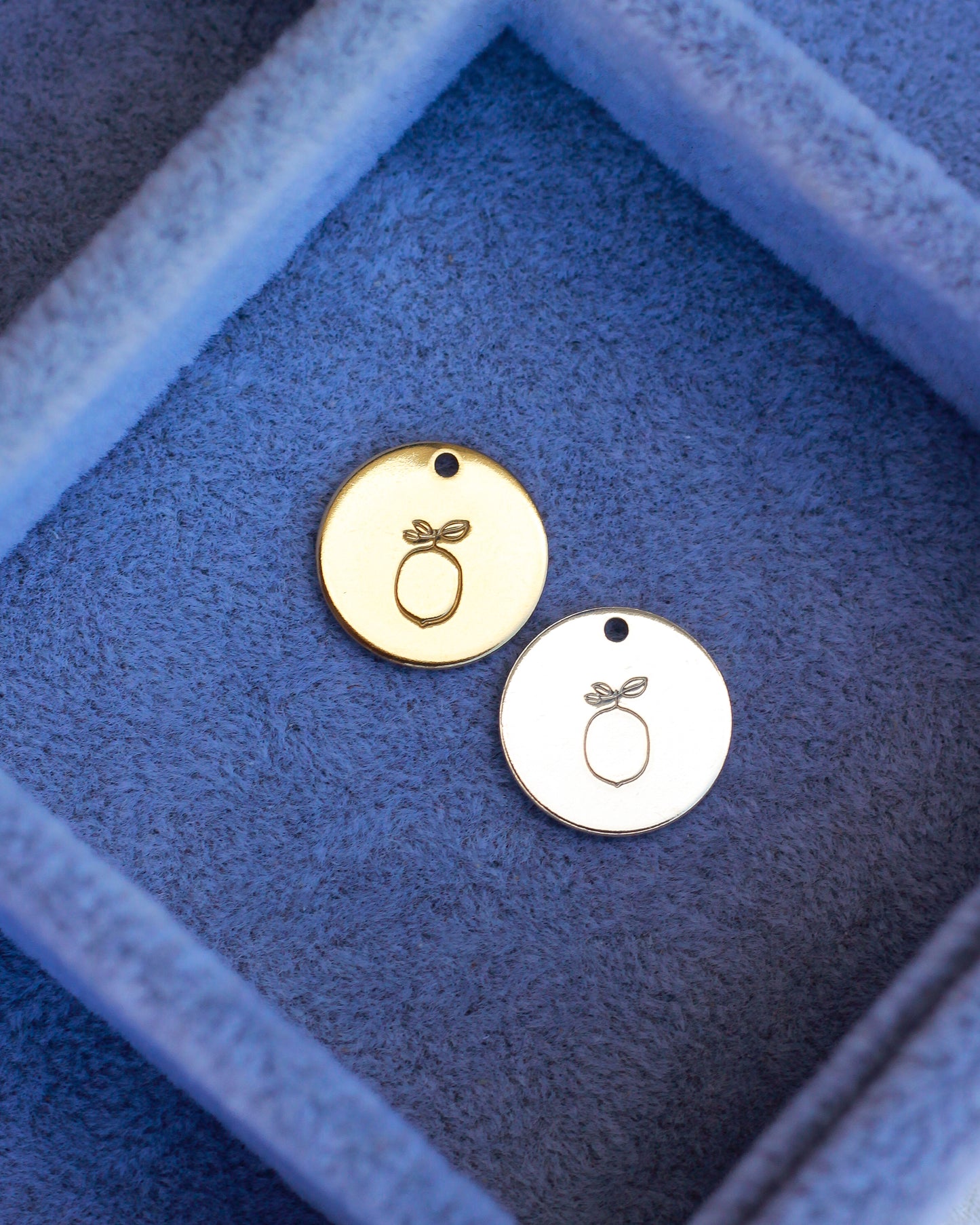 12.7mm Lemon Pendant, CH146