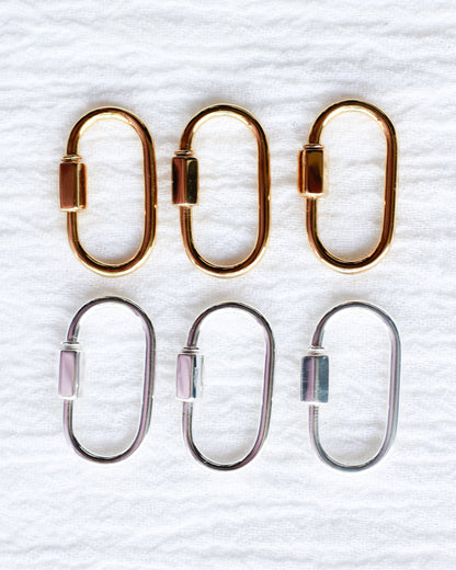 Carabiner Lock Charm Enhancer 25mm, F15