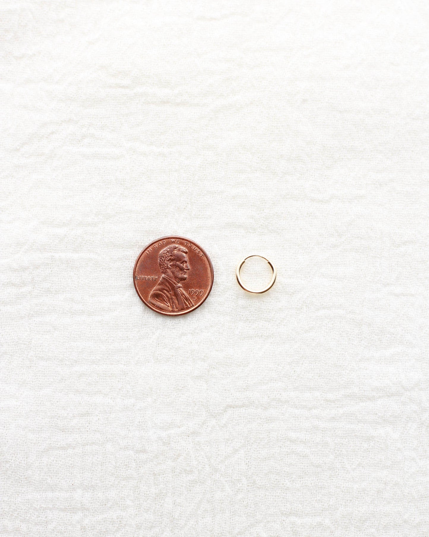 10mm Endless Hoop Earrings, E65