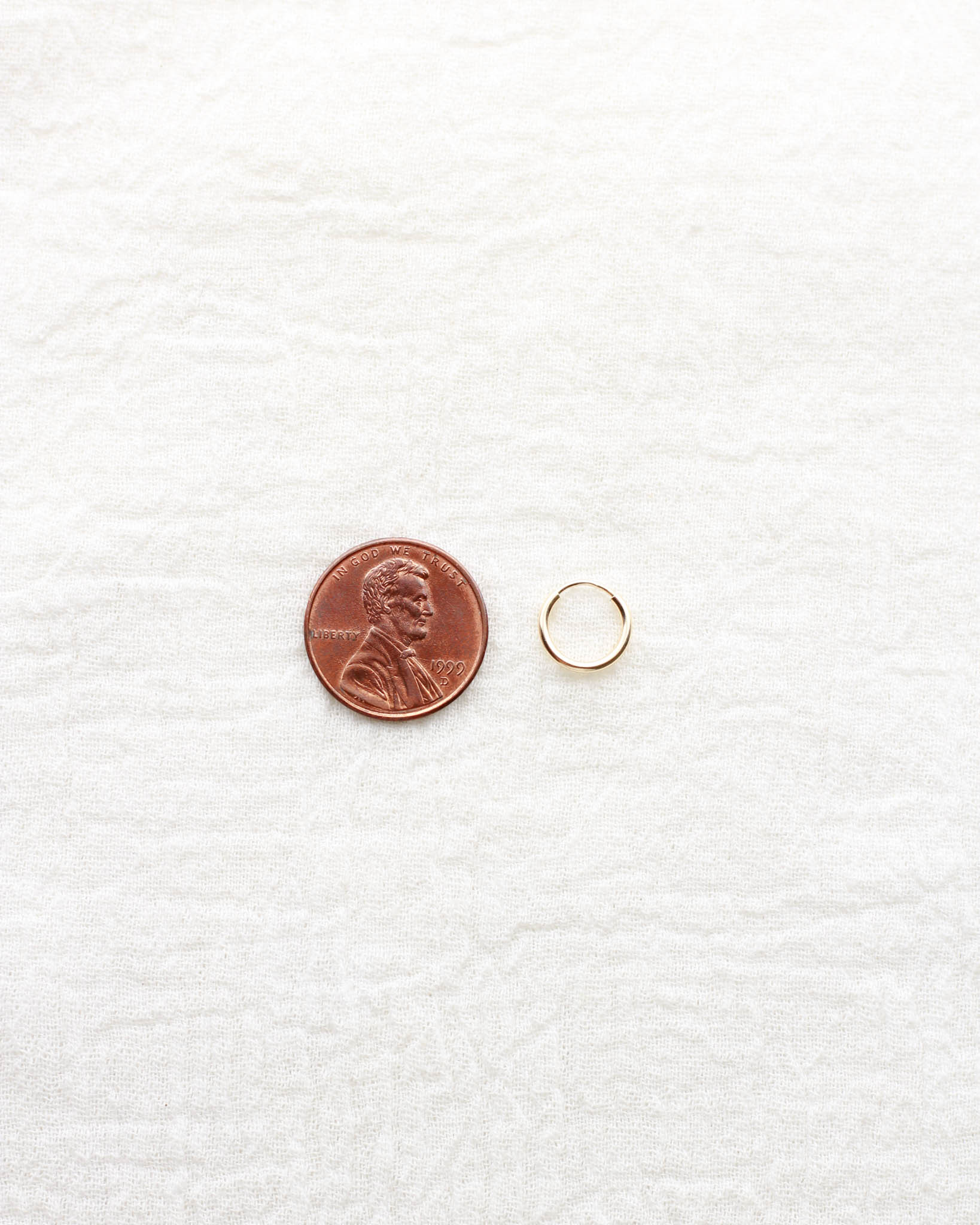 10mm Endless Hoop Earrings, E65