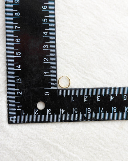 10mm Endless Hoop Earrings, E65
