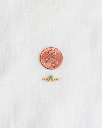 Snake Turquoise Connector, CN158