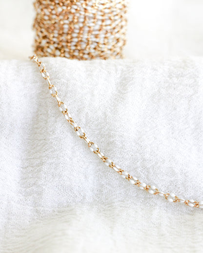 White Enamel Chain, S82 G82