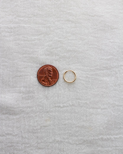 12mm Endless Hoop Earrings, E66