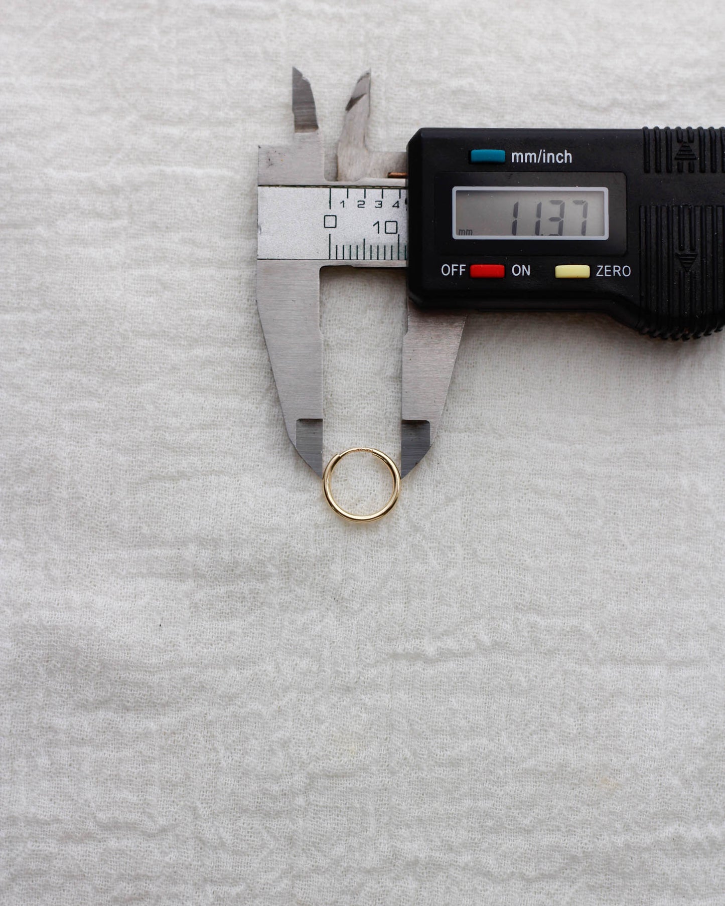 12mm Endless Hoop Earrings, E66