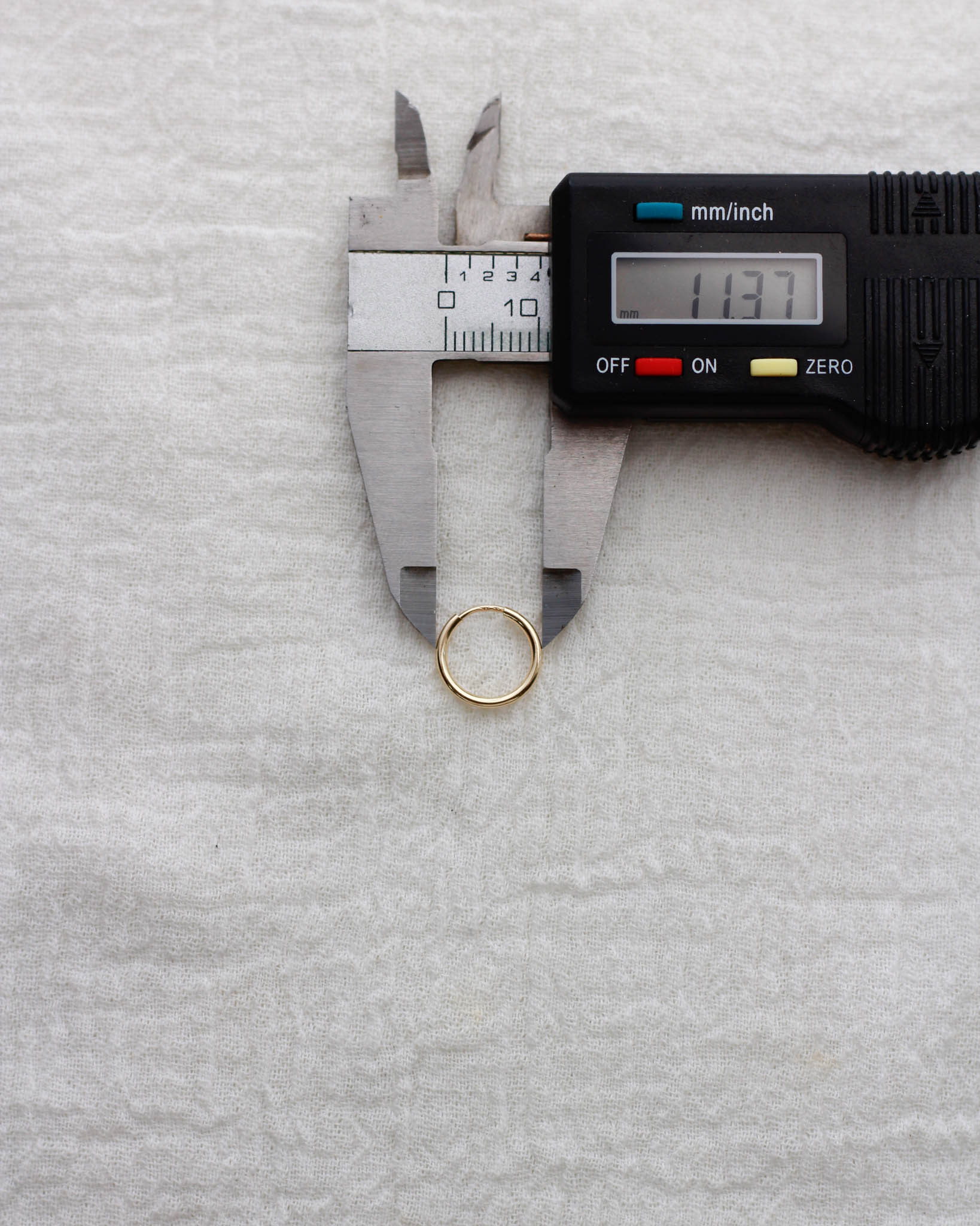 12mm Endless Hoop Earrings, E66