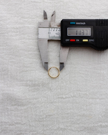 12mm Endless Hoop Earrings, E66