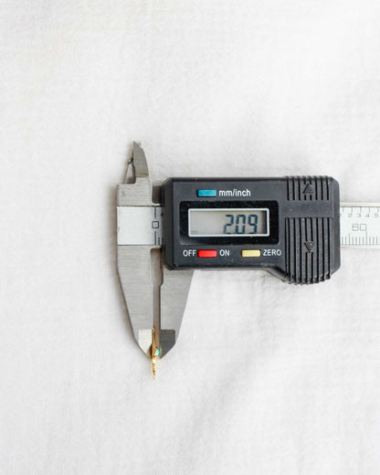 Lightning Bolt Genuine Turquoise Connector, CN155