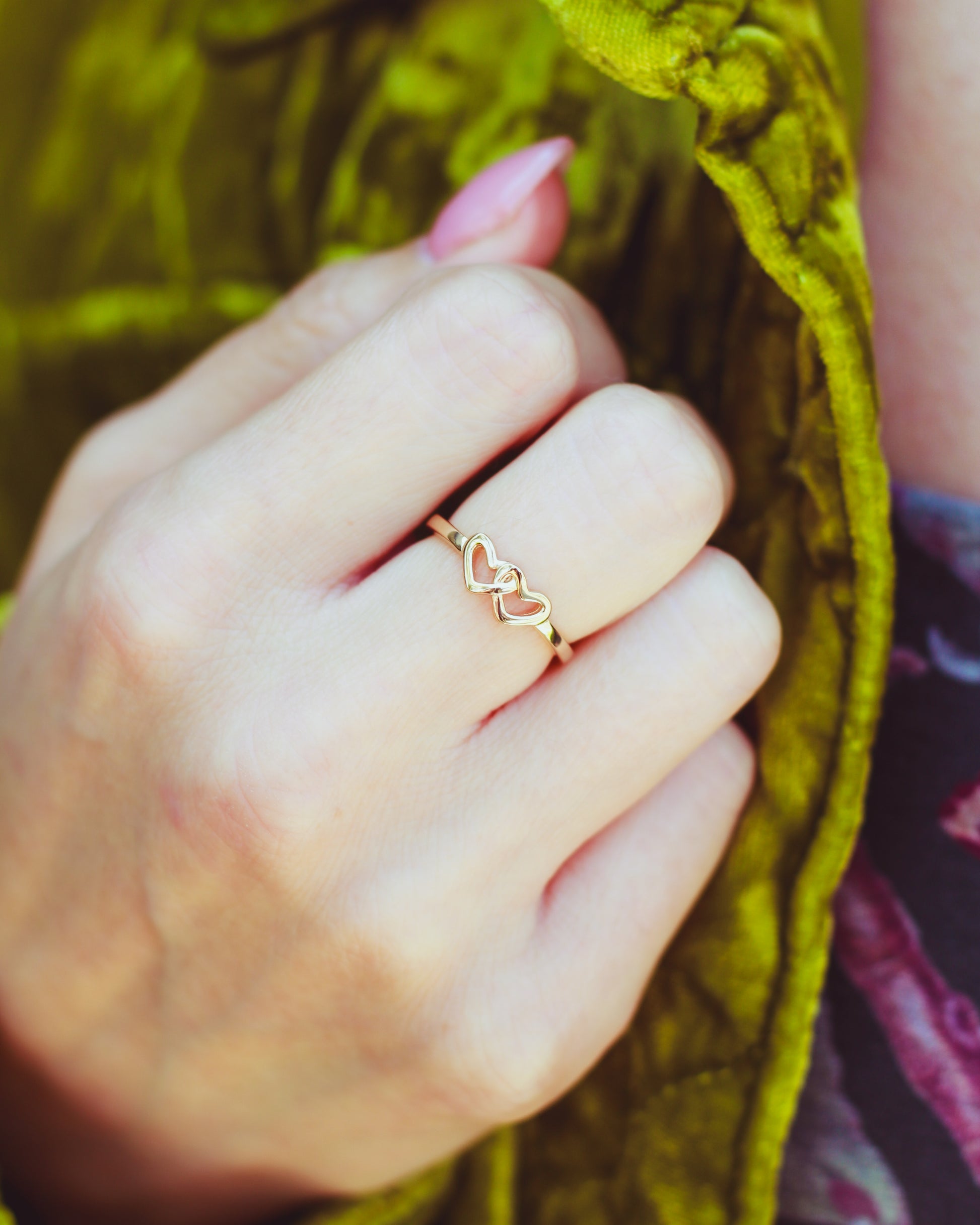 Linked Hearts Rings, R37