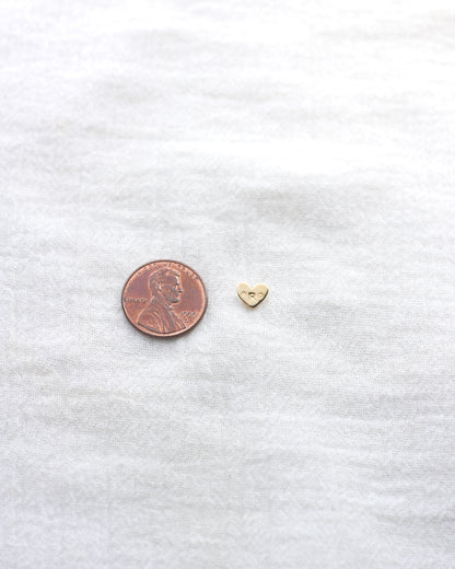 6x7mm A-Z Heart Connector, CN335