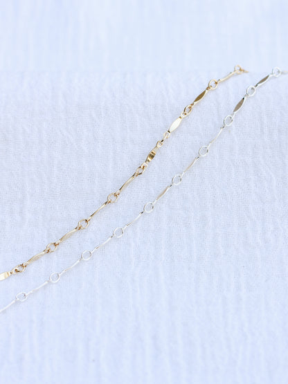 1.7mm Dapped Bar Chain, G54, S54