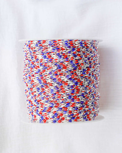 Red, White, and Blue Enamel Chain, SP132