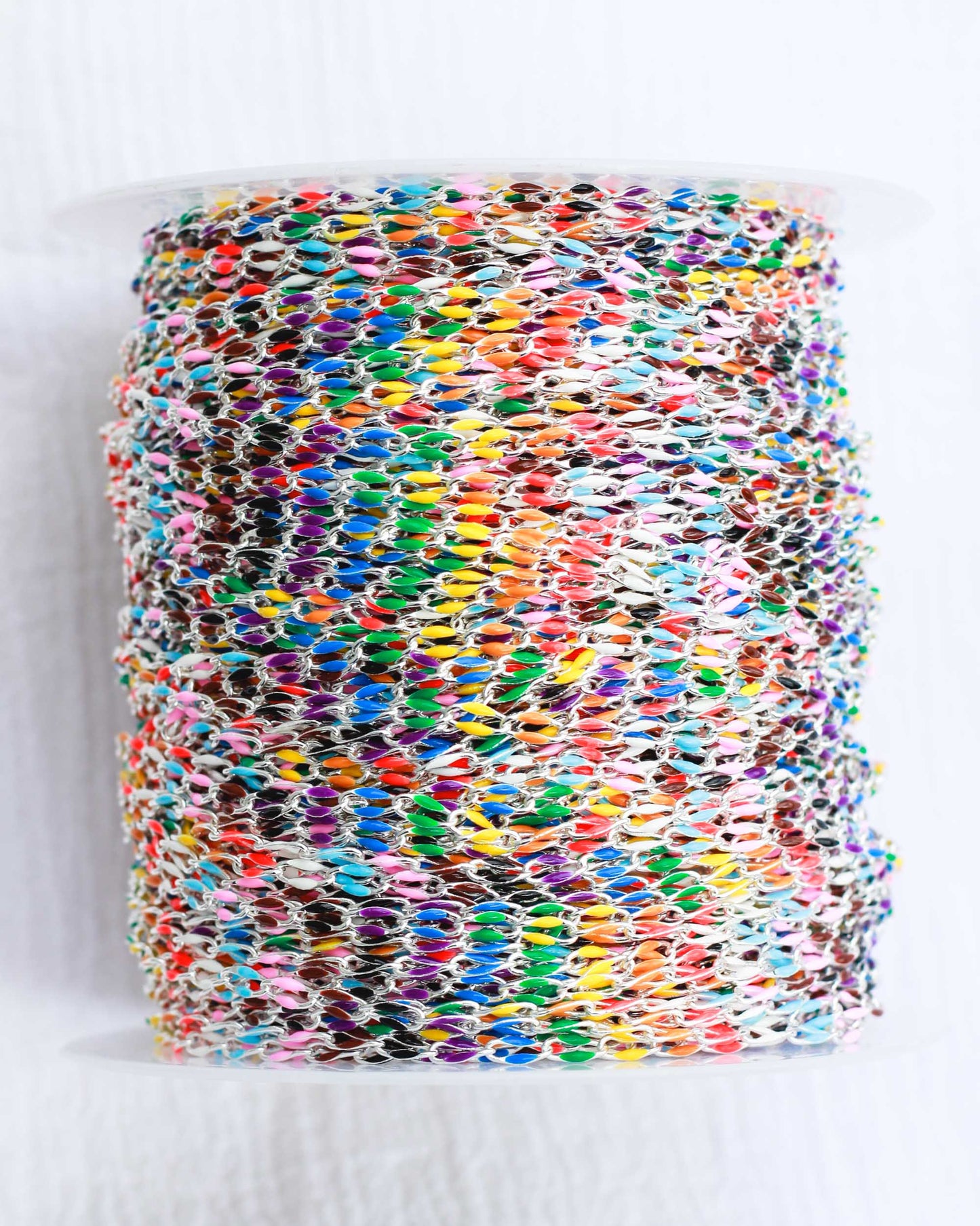 Rainbow Enamel Chain, SP106