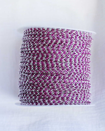 Dark Purple Enamel Chain, SP124