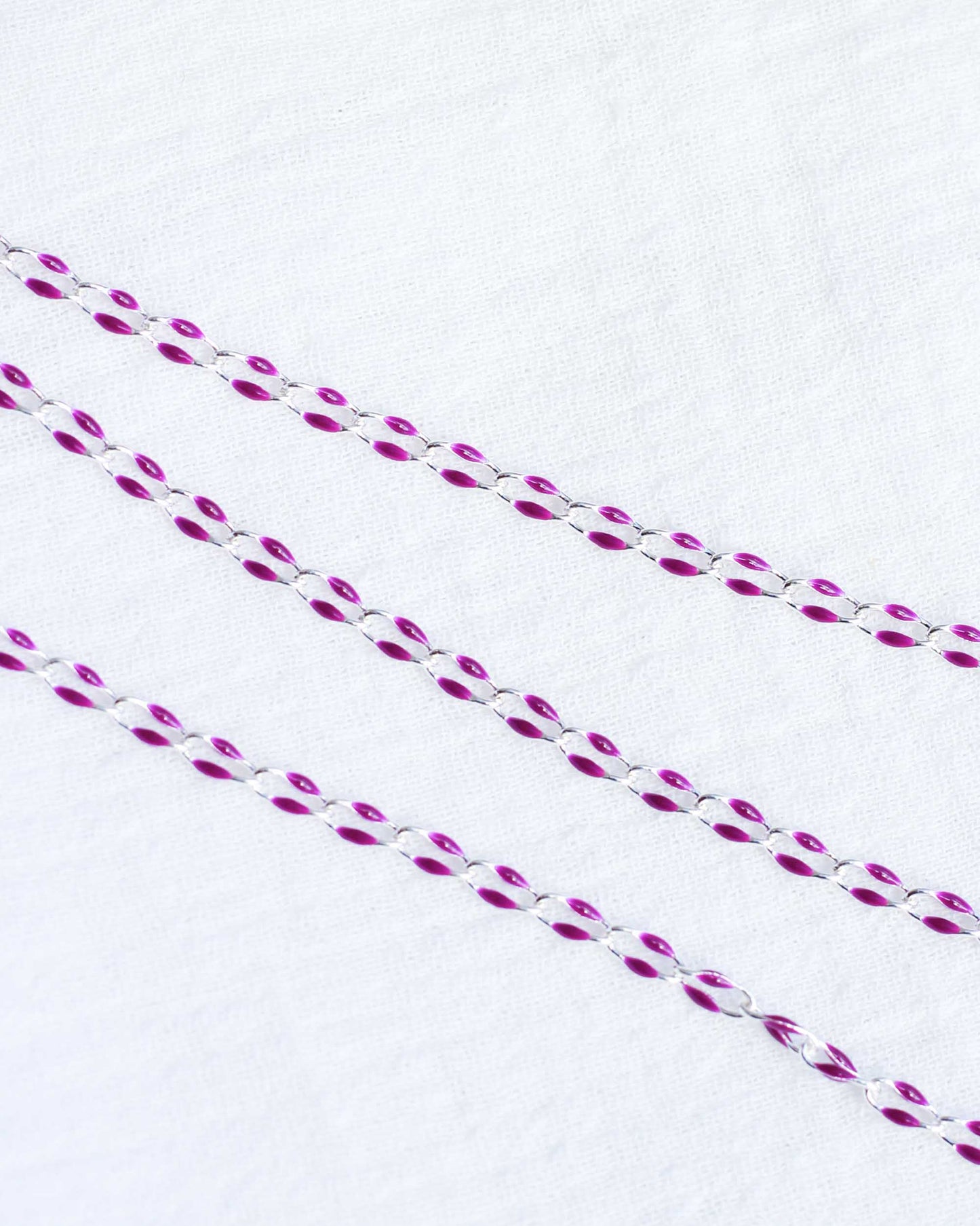 Dark Purple Enamel Chain, SP124