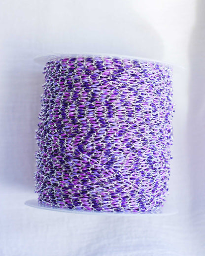 Lavender Haze Enamel Chain, SP122