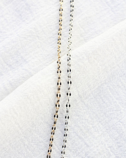 Black Enamel Chain. G81, S81