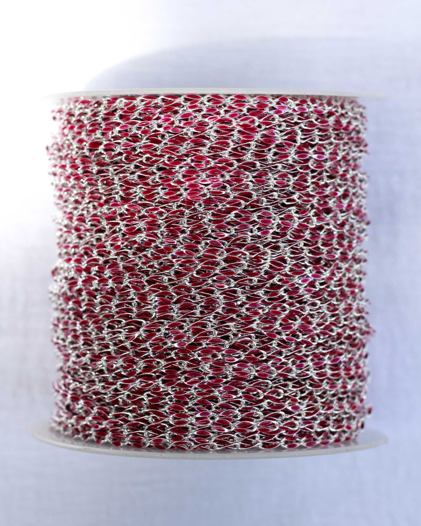 Maroon Enamel Chain, SP118