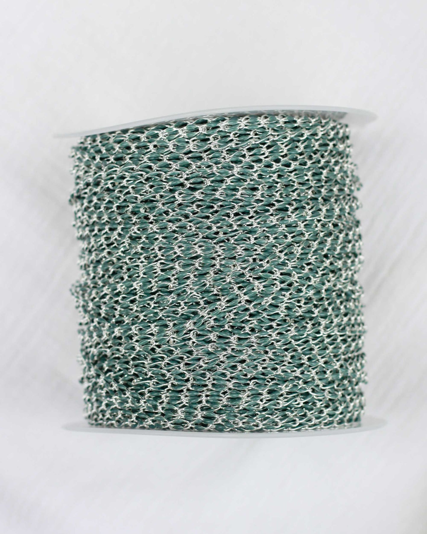 Sage Green Enamel Chain, SP120