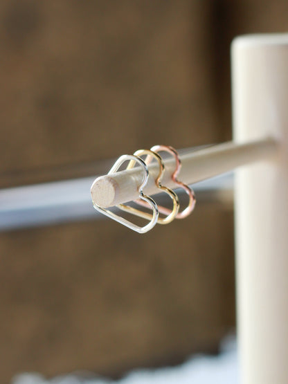 15mm Large Heart Connector, CN243