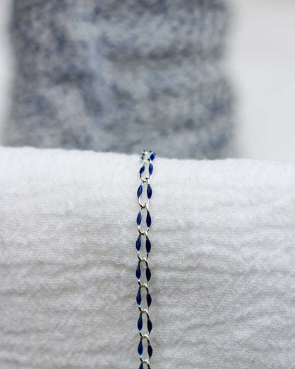 Blue Enamel Chain, SP131