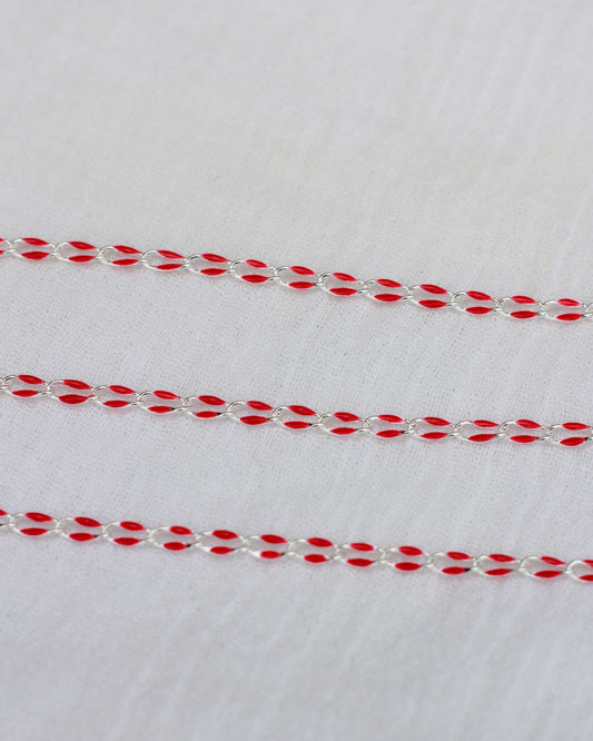 Red Enamel Chain, SP130