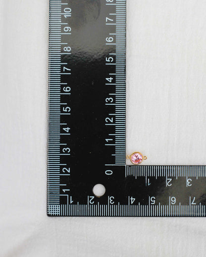 6mm Birthstone Connector, CN195