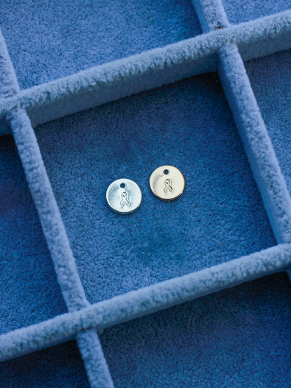 9.5mm Awareness Ribbon Charm, CH154