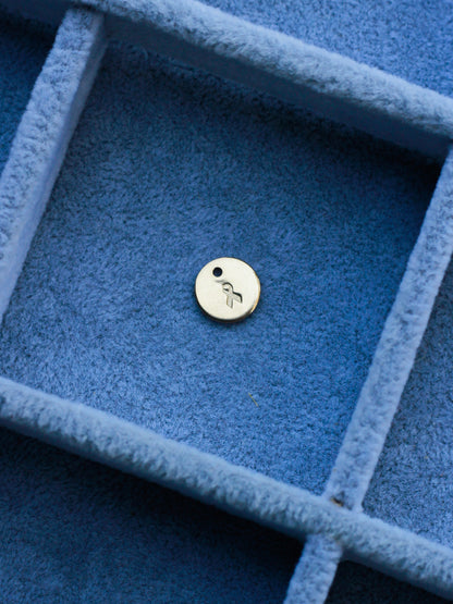 9.5mm Awareness Ribbon Charm, CH155