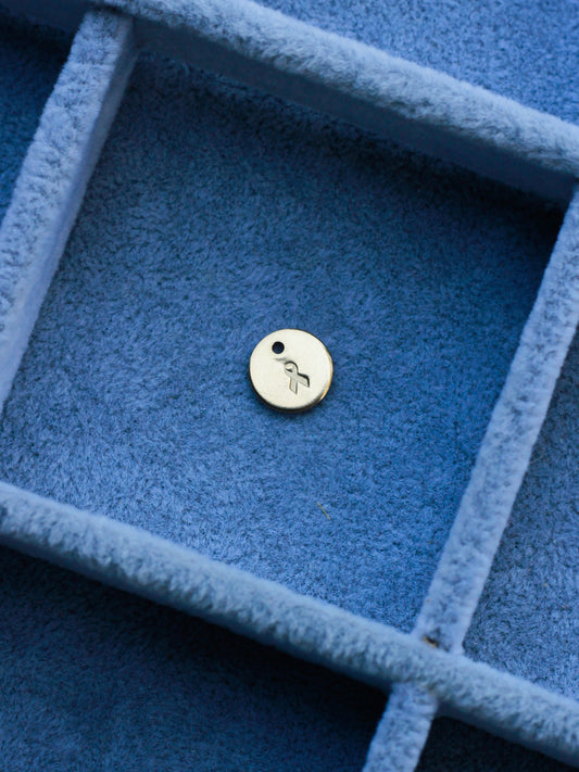 9.5mm Awareness Ribbon Charm, CH155