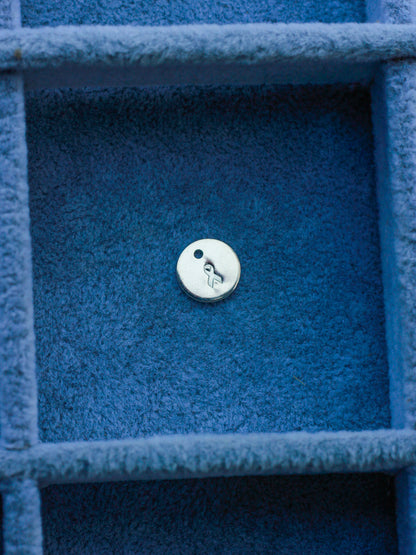 9.5mm Awareness Ribbon Charm, CH154