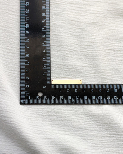 1.5x.25" Blank Necklace Connector, B91