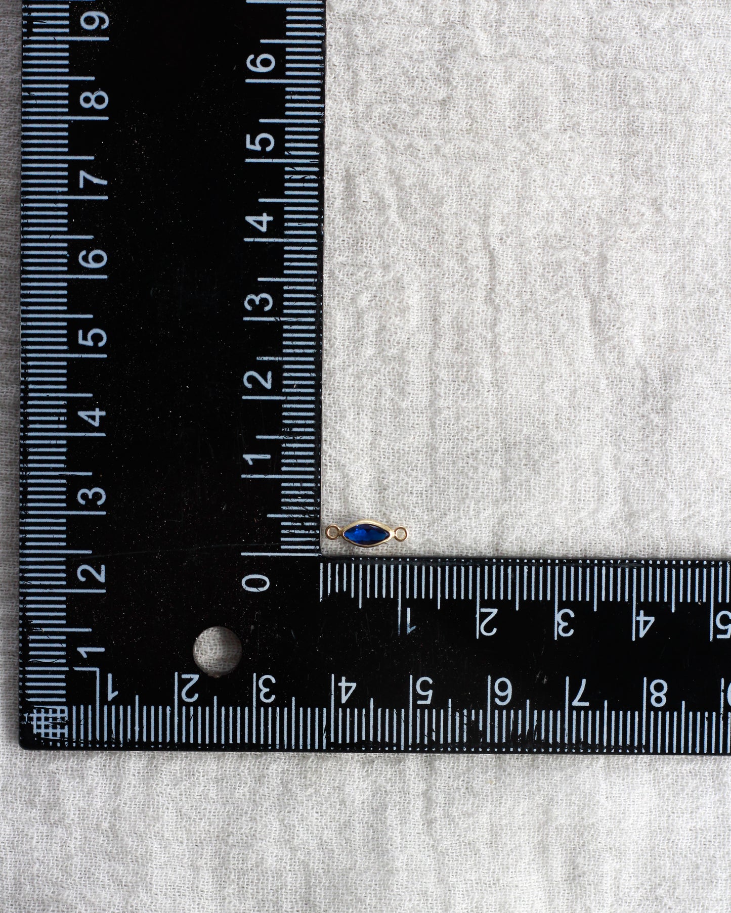3mm CZ Marquise Birthstone Connector, CN306