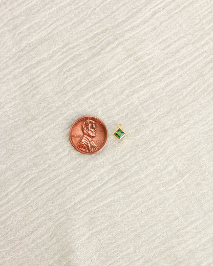 4mm Diamond Birthstone Charm, CH253