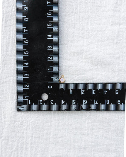 4mm White Opal Diamond Shaped Charm, CH255