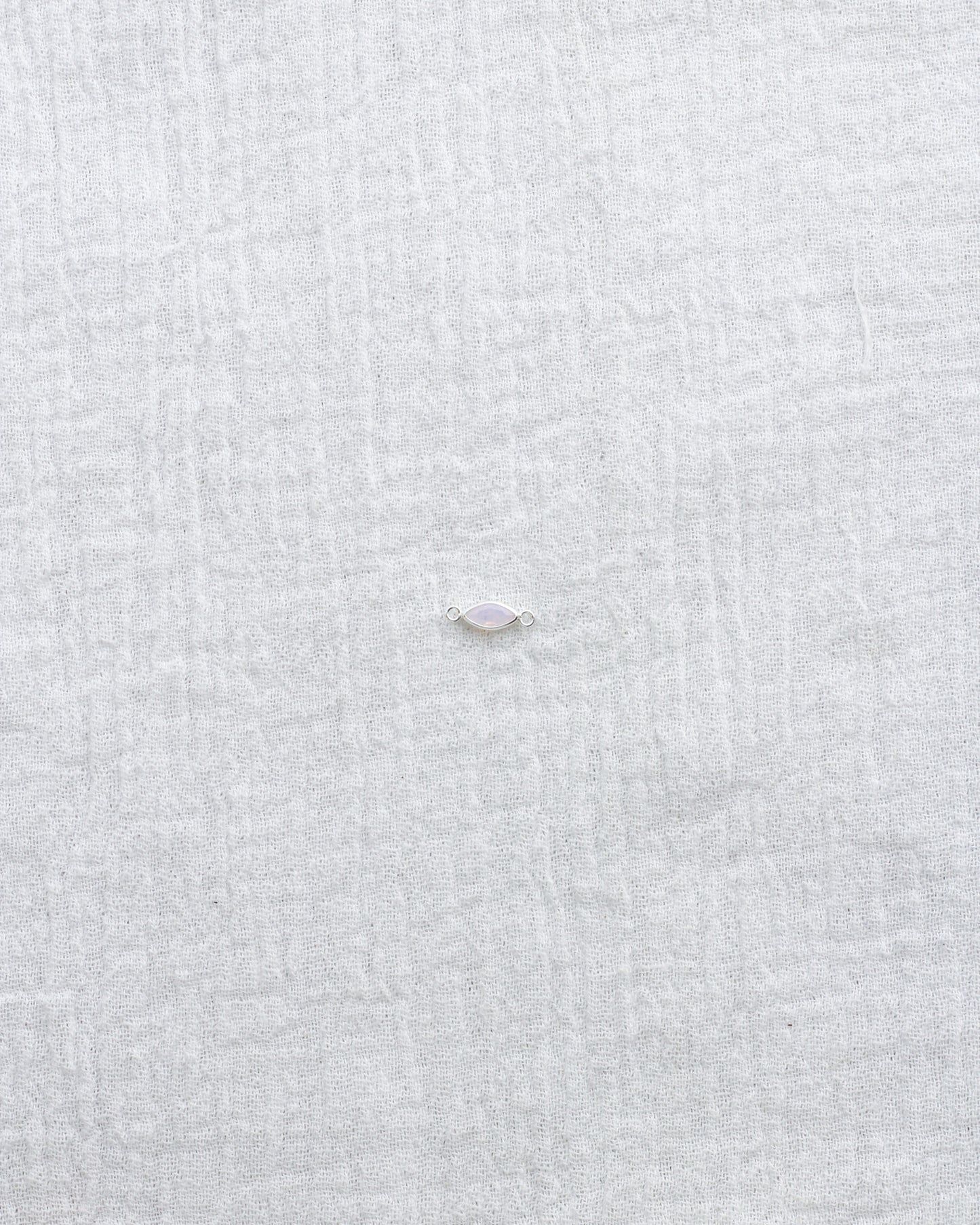 3mm Pink Opal Marquise Connector, CN318