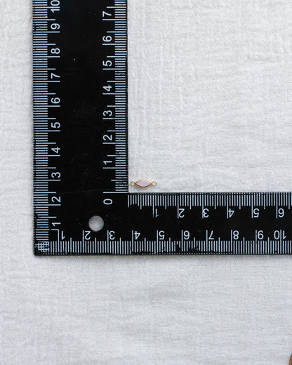 3mm Pink Opal Marquise Connector, CN318