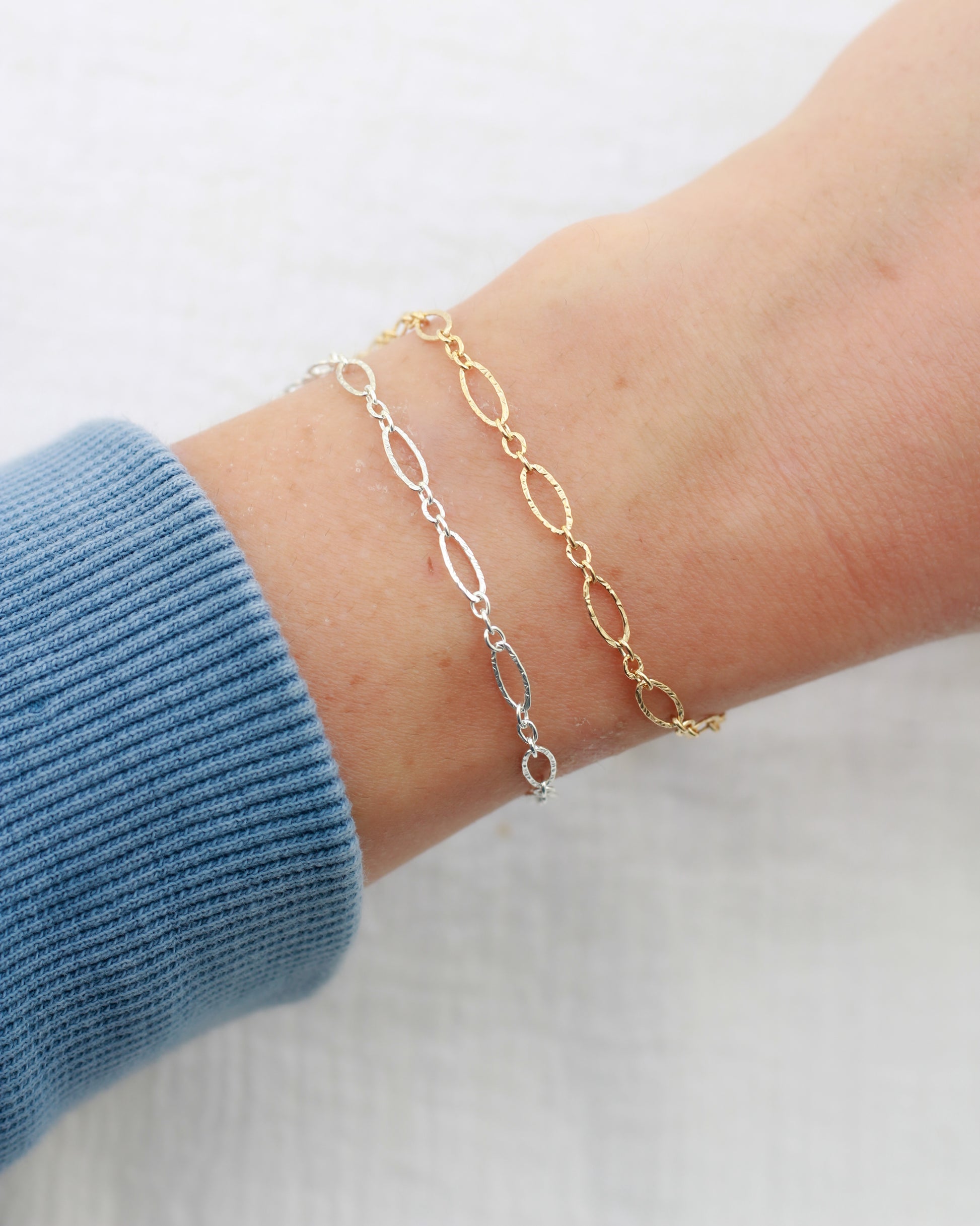 3.2mm Patterned Long and Short 3+1 Chain, S245, G245