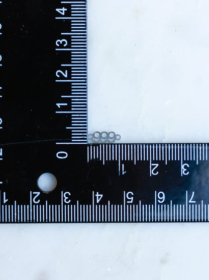Sterling Silver Angel Number Connector, CN216