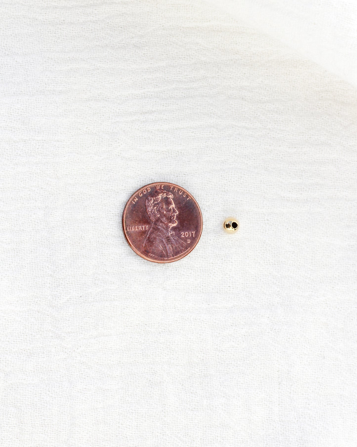 4mm smooth round bead, BD07