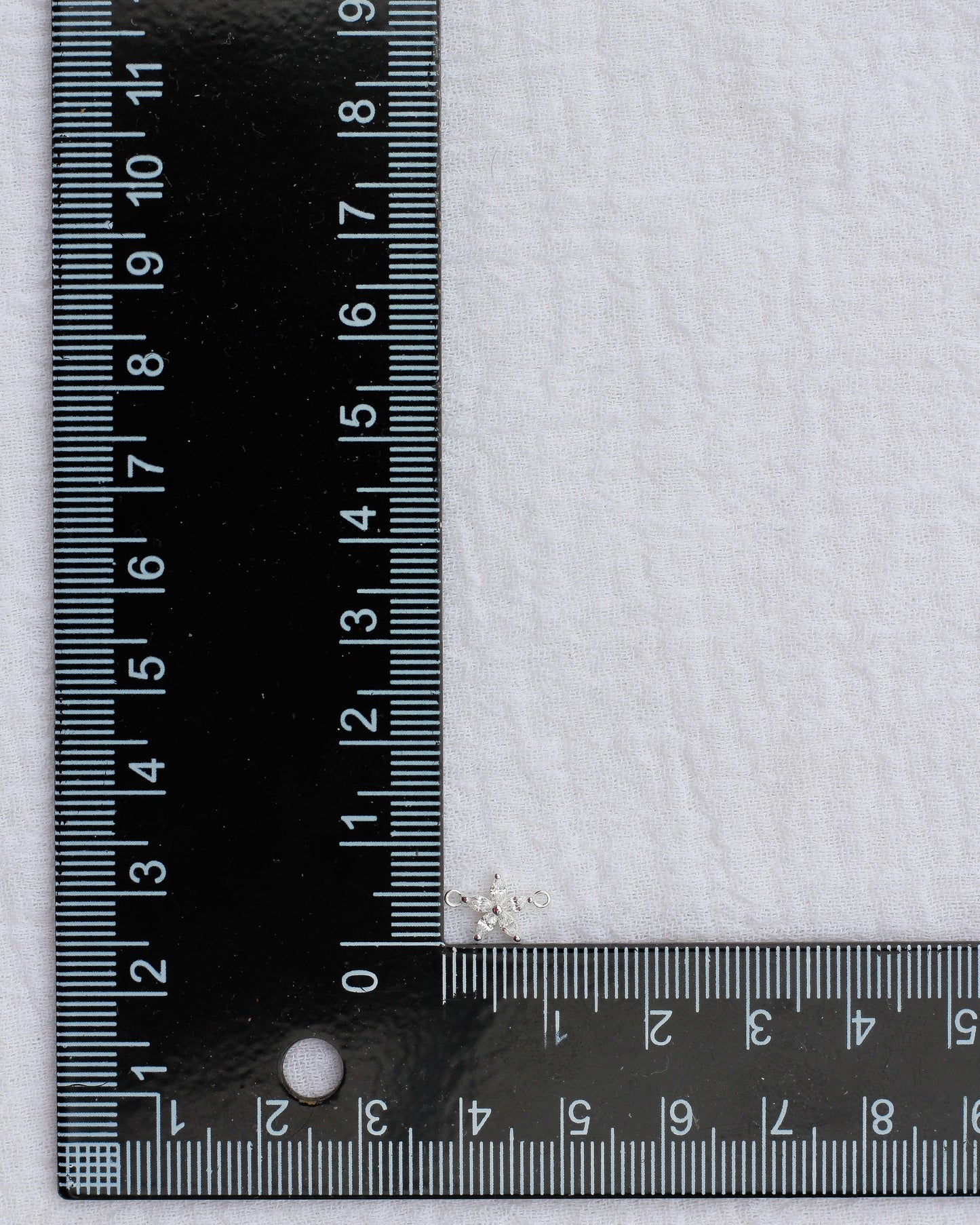 CZ Marquise Flower Connector, CN197