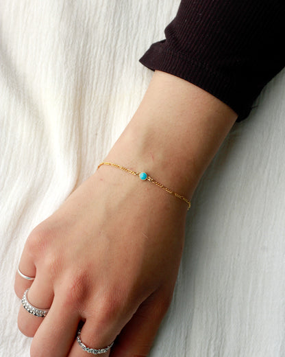 4mm Turquoise Connector, CN42