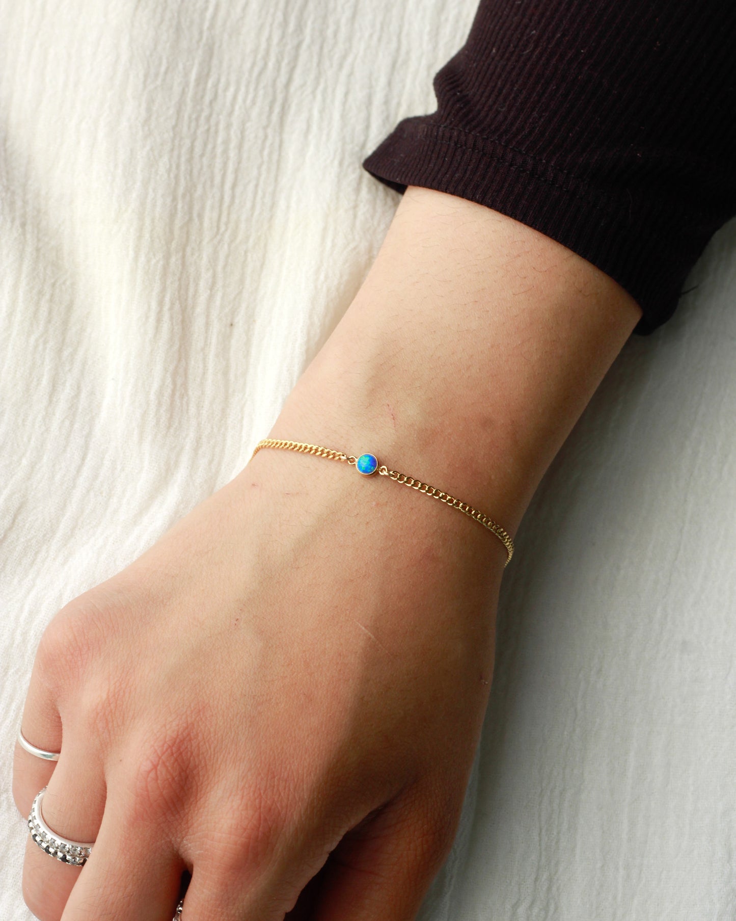 Blue Opal Connector, CN44