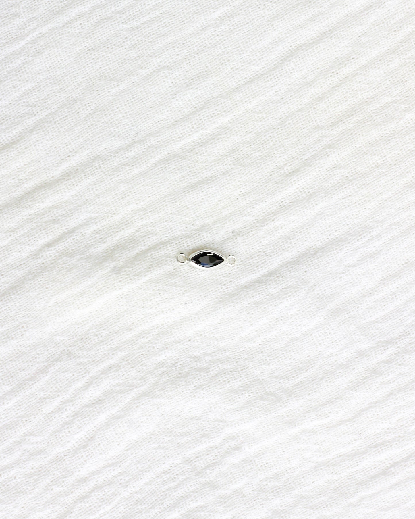 Black Onyx Marquise Connector, CN320